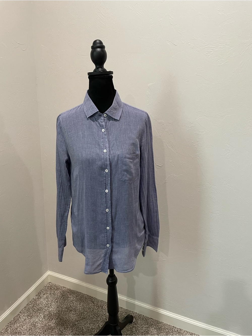 J. Crew Blue Button-Down Shirt The Shirt